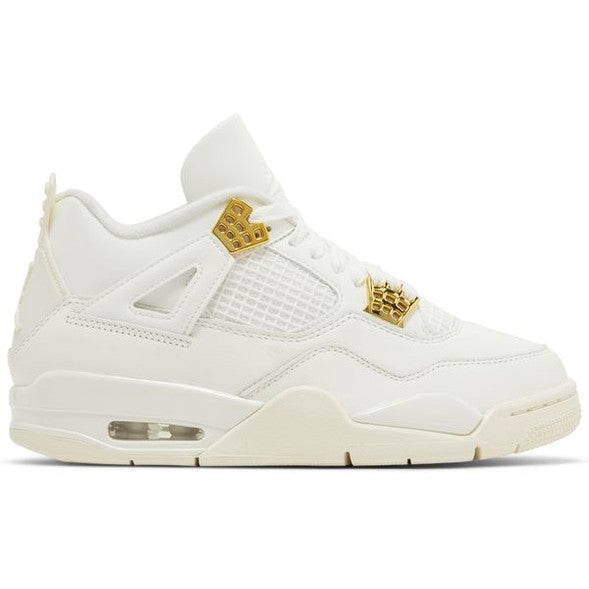 Wmns Air Jordan 4 Retro 'Metallic Gold'