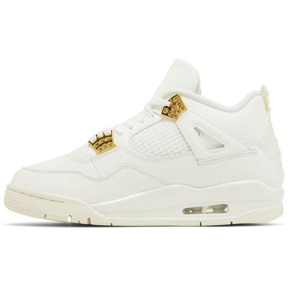 Wmns Air Jordan 4 Retro 'Metallic Gold'