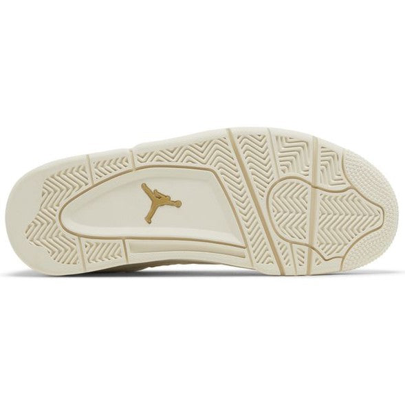 Wmns Air Jordan 4 Retro 'Metallic Gold'