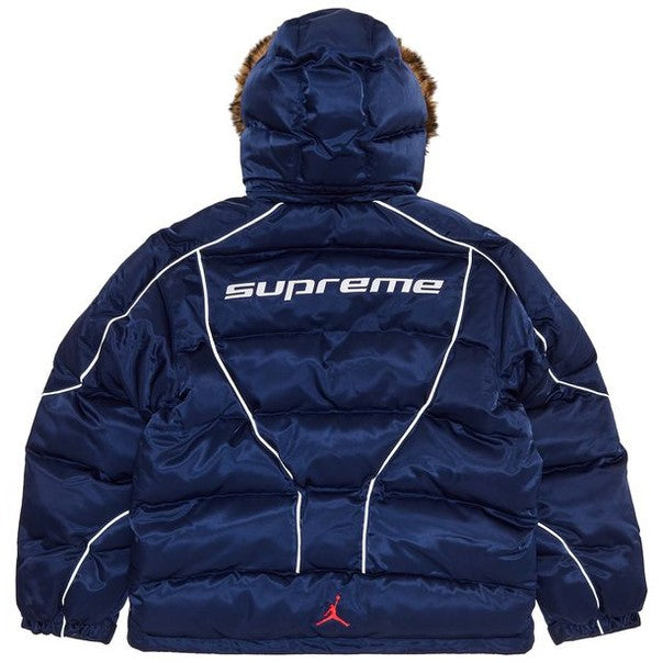 Coats – Supreme x Jordan Puffer (Navy)