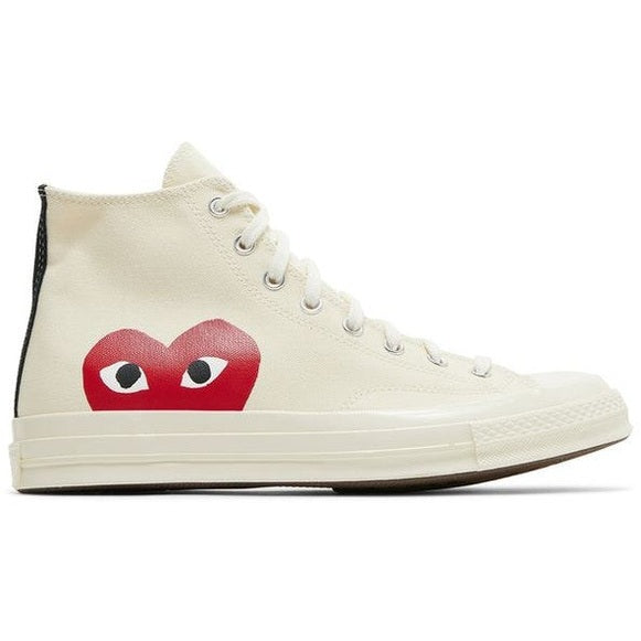 Comme De Garçon x Converse Chuck Taylor All Star 70 (High) - White Red