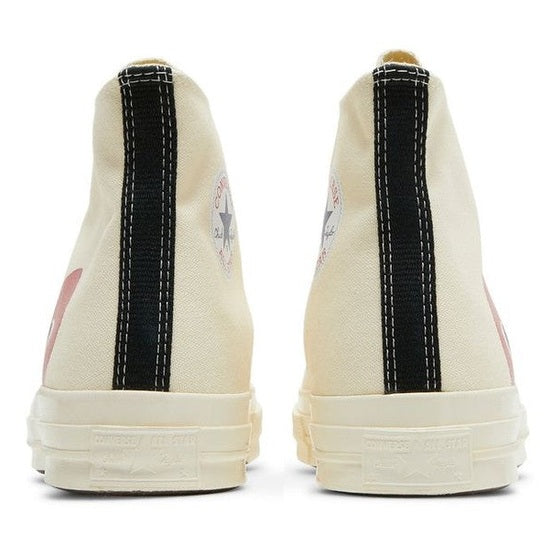 Comme De Garçon x Converse Chuck Taylor All Star 70 (High) - White Red