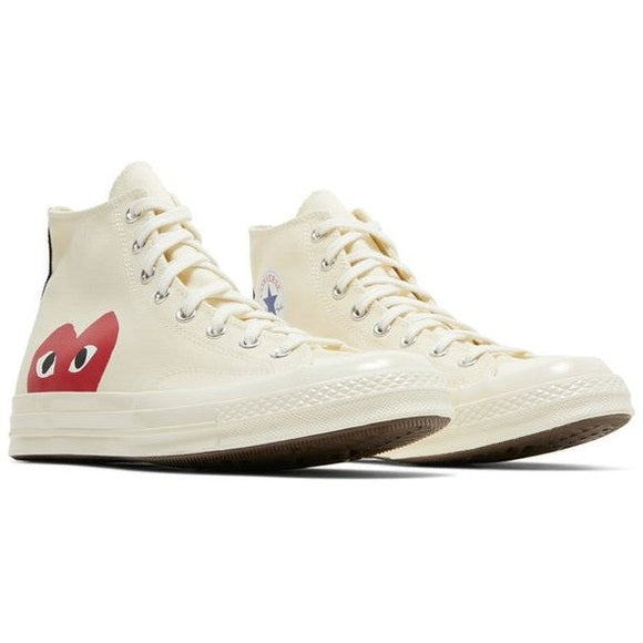 Comme De Garçon x Converse Chuck Taylor All Star 70 (High) - White Red