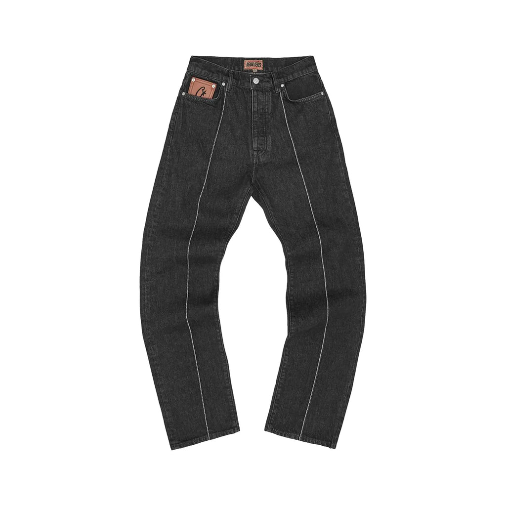 Corteiz C Star Denim Jeans (Black)